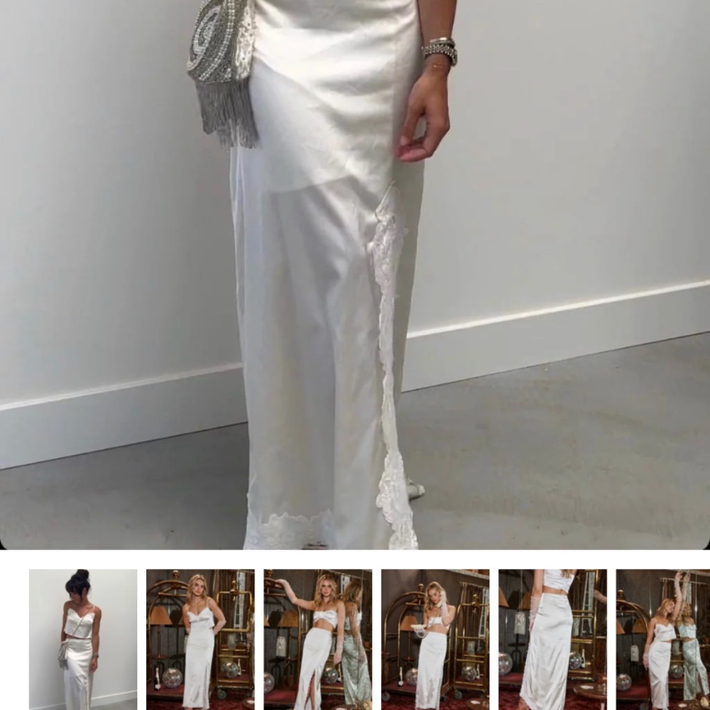 12th Tribe Lace Maxi Skirt